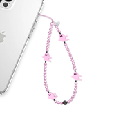 Ghosted Pink Phone Charm