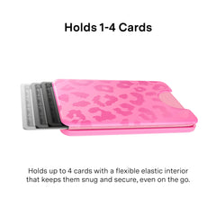 Hot Pink Leopard MagSafe Wallet