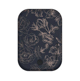 Floral Rose Gold Chrome Portable MagSafe Charger Power Pack