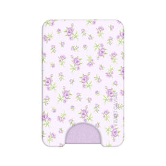 Dainty Lilac Floral MagSafe Wallet