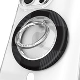 Noir Vibe Checkered MagSafe Grip Ring