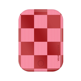 Rose Vibe Checkered Portable MagSafe Charger Power Pack