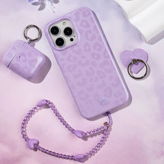 Lilac Leopard AirPod Case