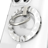 Chrome Leopard MagSafe Grip Ring