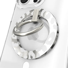 Chrome Leopard MagSafe Grip Ring