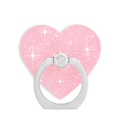 Pink Stardust Glitter Phone Ring