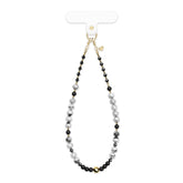 Stone Grey Gemstone Phone Charm