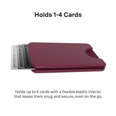 Burgundy 1990 MagSafe Wallet