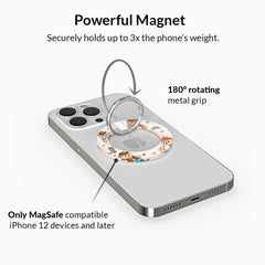 Cowboy Teddy MagSafe Grip Ring