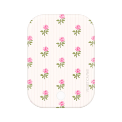 Pink Peony Floral Portable MagSafe Charger Power Pack