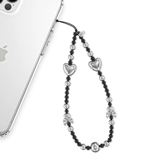 Chrome Skulls Phone Charm