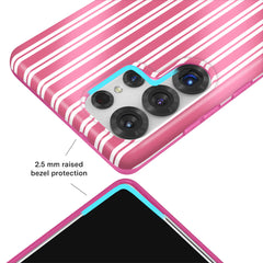 Candy Cane Stripes Samsung Case