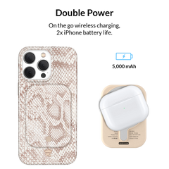 Nude Python Portable MagSafe Charger Power Pack