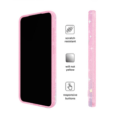 Falling Star Glitter Samsung Case