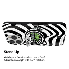 Black & White Swirls MagSafe Grip Ring