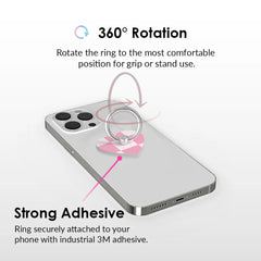 Pink Vibe Checkered Phone Ring