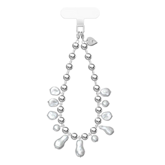 Pearl Drip Chain Phone Charm