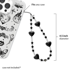 Gothic Star Phone Charm