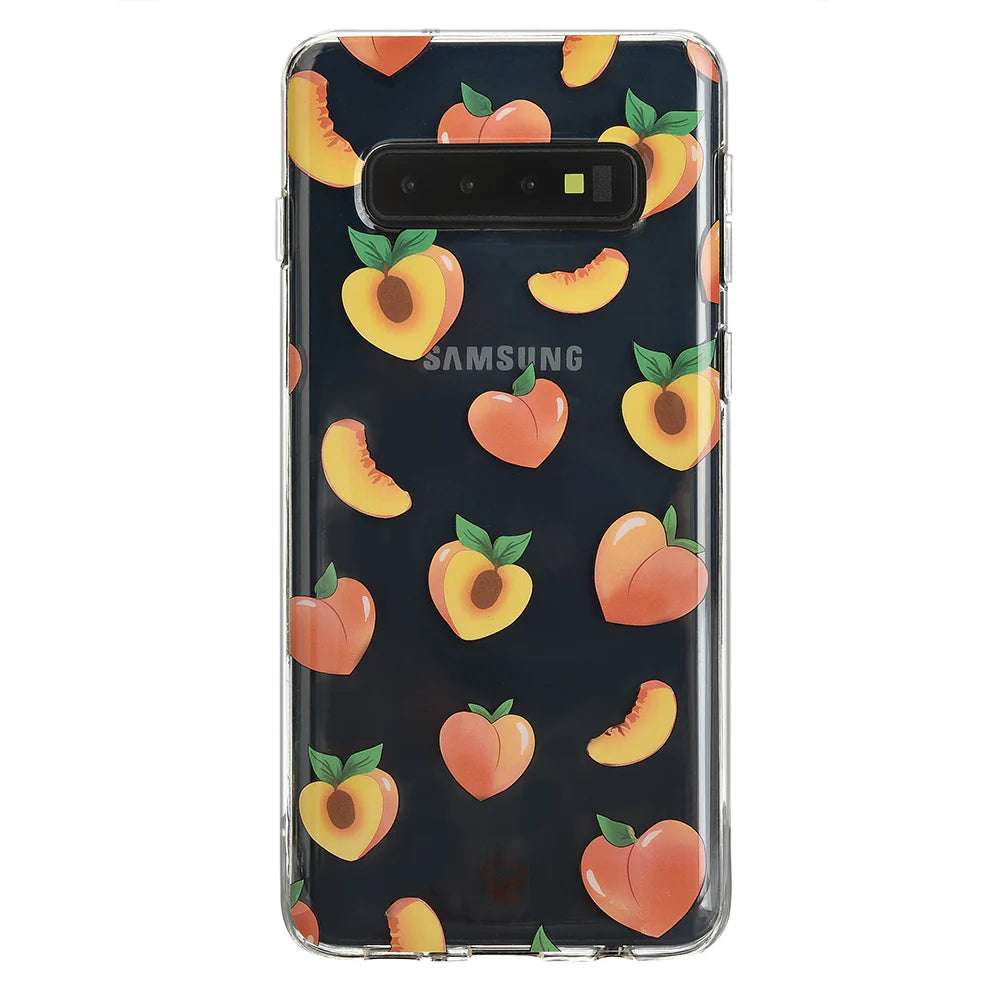 Just Peachy Samsung Clear Case