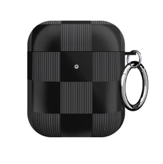 Noir Vibe Checkered AirPod Case