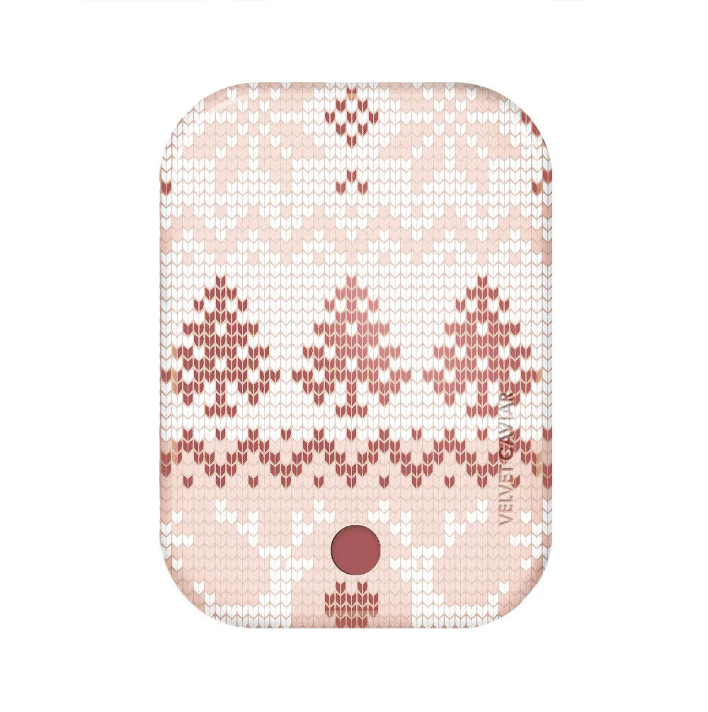 Cozy Chai Sweater Portable MagSafe Charger Power Pack