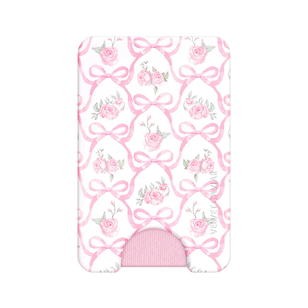 Lovely Pink Bows MagSafe Wallet