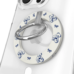 Preppy Teddy MagSafe Grip Ring