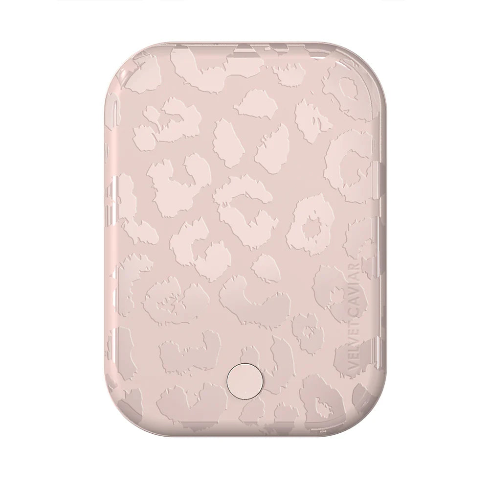 Nude Leopard Portable MagSafe Charger Power Pack
