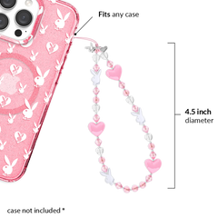 Playboy Pink Bunny Phone Charm
