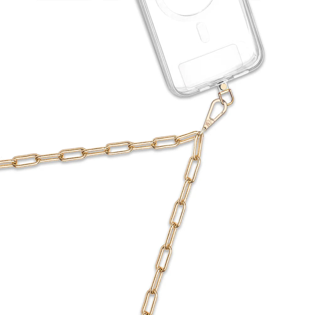 Gold Chain Phone Crossbody Strap