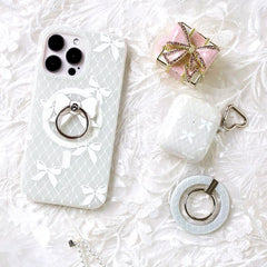 Vintage Bow Phone Ring