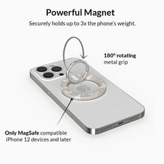 Moonlight Moths MagSafe Grip Ring