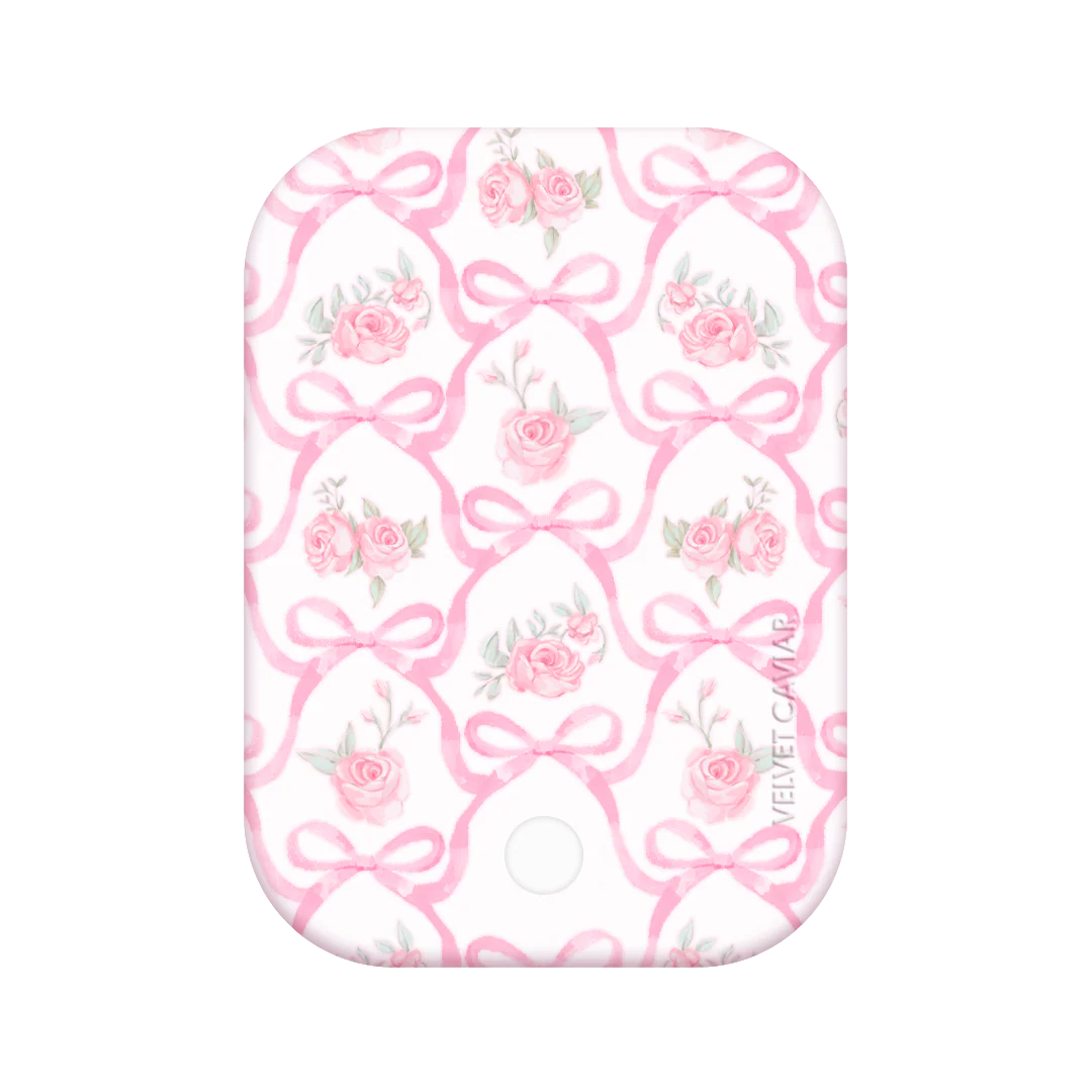 Lovely Pink Bows Portable MagSafe Charger Power Pack