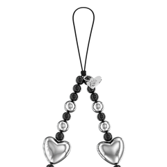 Chrome Skulls Phone Charm