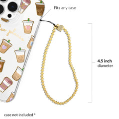 Gold Stars Phone Charm