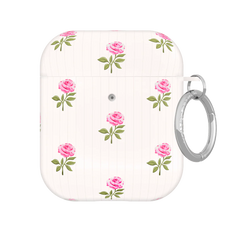 Pink Peony Floral AirPod Case