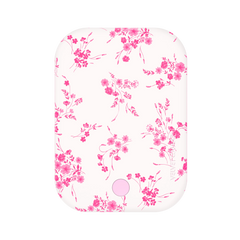 French Rose Floral Portable MagSafe Charger Power Pack