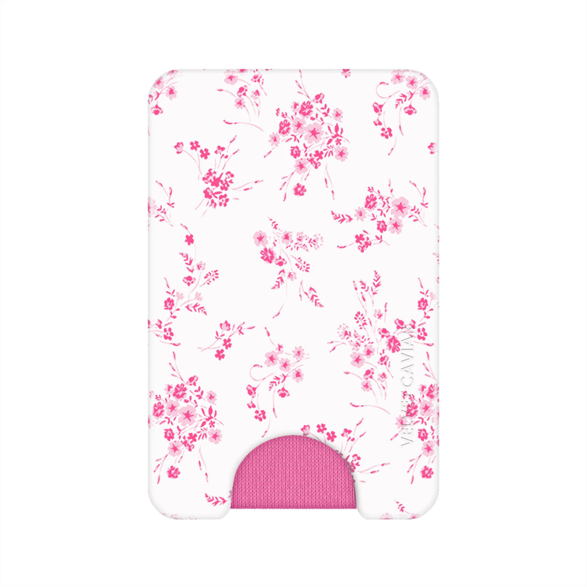 French Rose Floral MagSafe Wallet