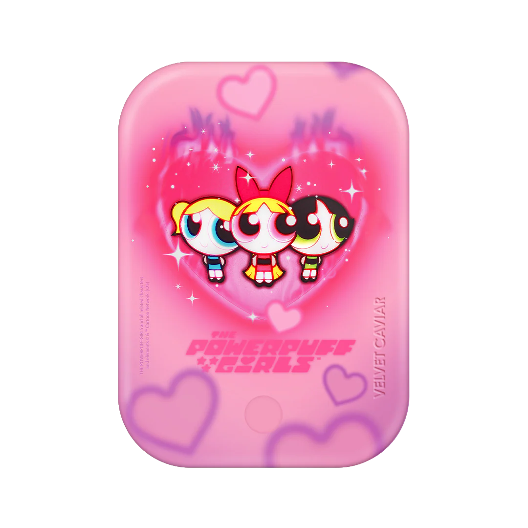 The Powerpuff Girls Airbrush Hearts Portable MagSafe Charger Power Pack