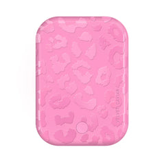 Hot Pink Leopard Portable MagSafe Charger Power Pack