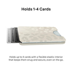 Stone Leopard MagSafe Wallet