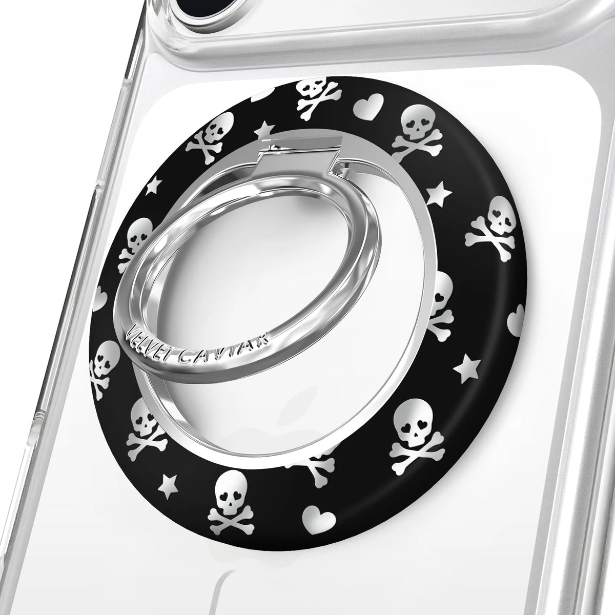 Chrome Skulls MagSafe Grip Ring
