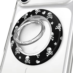 Chrome Skulls MagSafe Grip Ring