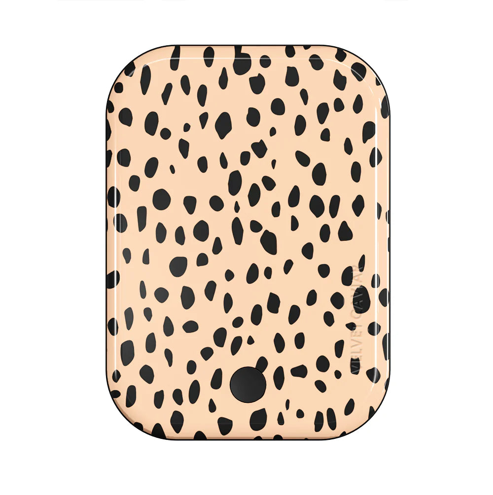 Spotted Cheetah Portable MagSafe Charger Power Pack