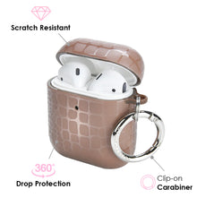 Khaki Croc AirPod Case