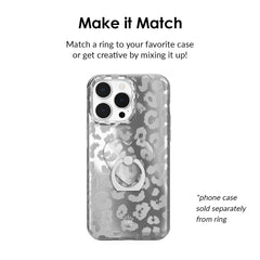 Chrome Leopard Phone Ring