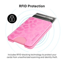 Hot Pink Leopard MagSafe Wallet