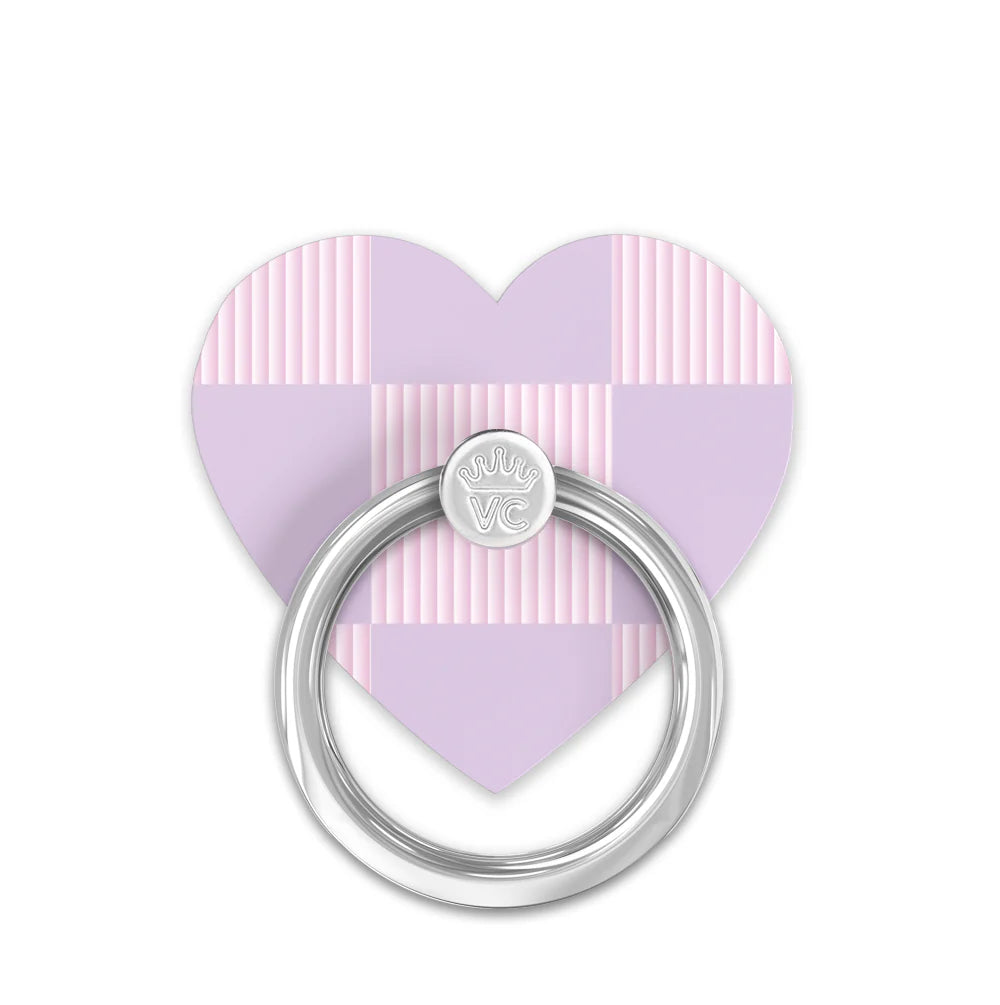 Lilac Vibe Checkered Phone Ring