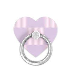 Lilac Vibe Checkered Phone Ring