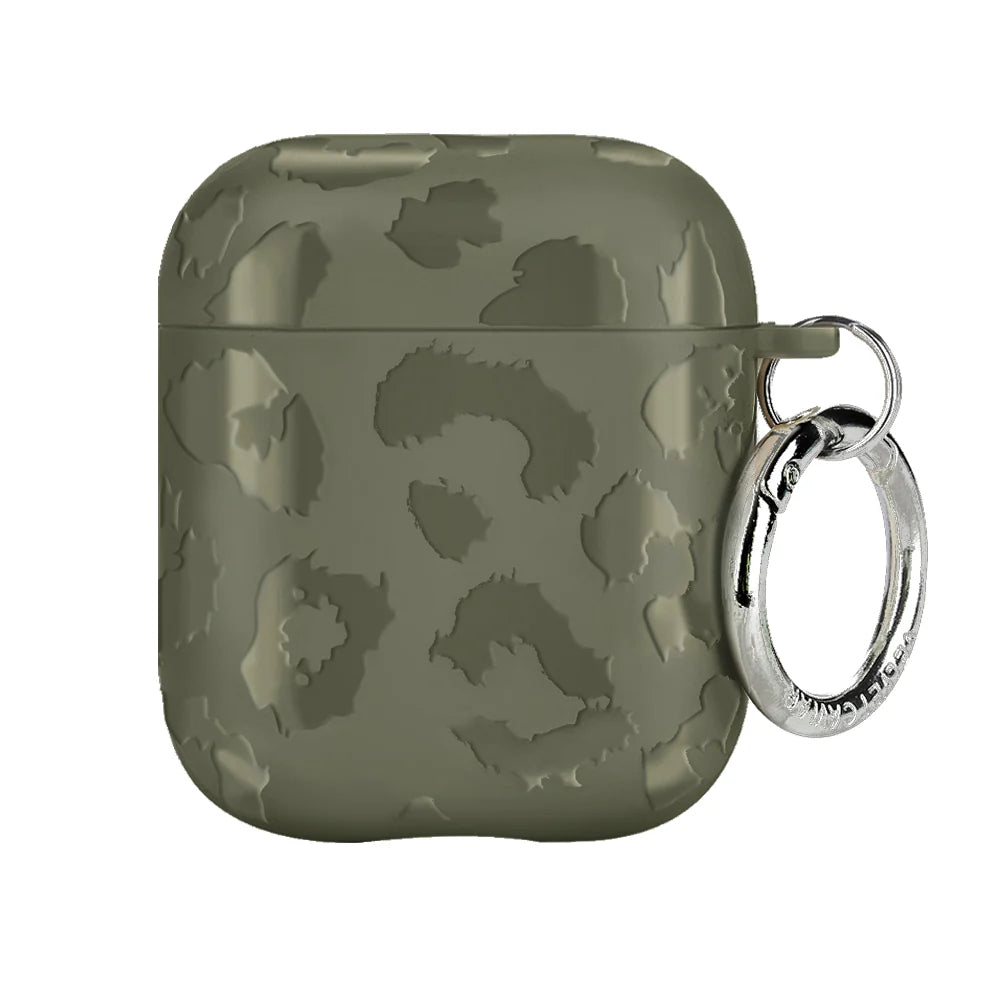 Olive Leopard AirPod Case